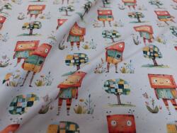 Anmartex Kötött melegítőnadrág 250g Digitális nyomtatás Pamut/Elasztán 1mb (limited edition)