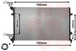 VAN WEZEL Chladič motora VAN WEZEL 58002205 (58002205)