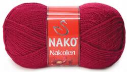 Nako Nako Len Fonal 100g/210m gyapjú 3630 piros (Nakolen 3630)