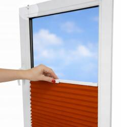 ESTAdeco Pliszé Függöny Roló Pliszé Roló méretre készítve, egyszerű szerelés, 1x1 cm (plisa classic bezinwaz. PREMIUM)