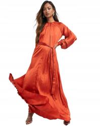 Asos Ruha Bő Szabású Maxi Hosszú Ujjú Öv 34/XS Szm 34