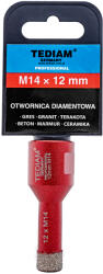 TEDIAM Gyémánt lyukfúró greslaphoz, gránithoz, mázhoz M14x6 mm Tediam Pro (5903686415807)