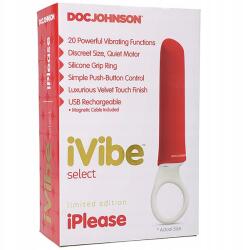 Doc Johnson iPlease Mini rúzs modell 20 vibrációs mód piros