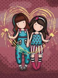 Ideyka Festés Számok Szerint Fireworks Kids 30X40CM (KHO8681)