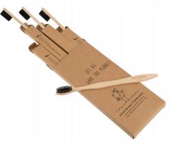 GlossyMe Bambusz Fogkefék 4 db bio natúr Bio 4 db-os csomag (4)