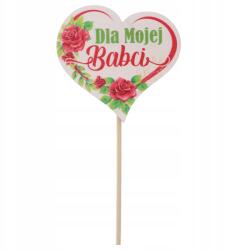  Topper szív a csúcson Nagymamámnak felirat ajándék nagyinak Nagymama napjára (#13260)