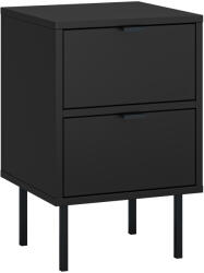 Target Home Éjjeliszekrény asztal kicsi 2 db fekete fém lábak (Ido 7 czarny)