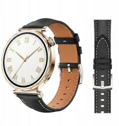  Női Bőr Szíj Okosórához Univerzális Valódi Bőr 18MM (bransoleta etui szkło UN441)