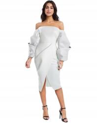 Asos Ruha MIDI Fehér Habszivacs Nyitott Vállú 36 S Szm S