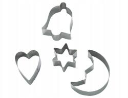 Zenker Süteményforma 4 db karácsonyi Zenker (220603)