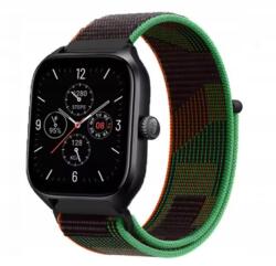  Univerzális Nylon Óraszíj Tépőzáras Szövet Okosórához 22MM (234ES)