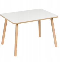  Gyerek asztal 50 x 70 x 47 cm tanuló és játszó asztal Mdf fa bútor (stolik nieokleinowany 50 X 70 cm dla dzieci)