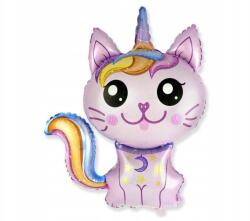 GoDan Fólia Lufi 61CM Mágikus Macska Rózsaszín