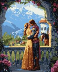 Ideyka Festmény Számok Szerint -hercegnő És Lovag 40X50 (KHO8495)