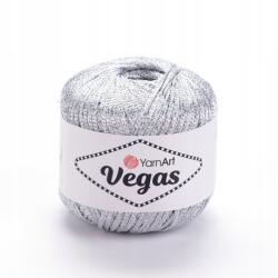 YarnArt Kordonek YarnArt Vegas dekoratív díszítő fonal 41 Ezüst
