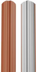 BILKA Sipca metalica pentru gard BILKA model Berna Caramiziu Ral 8004 Lucios 105 mm 0.45 mm 100cm (25479)