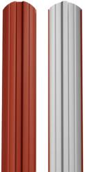 BILKA Sipca metalica pentru gard BILKA model Berna Rosu Ral 3011 Lucios 105 mm 0, 40 mm 100cm (25303)