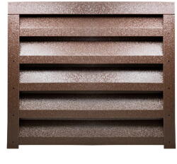 Top Profil Sistem Panou gard jaluzea Atlas V-Mat Structurat Maro Ral 8017 1500 mm 0.745 (3358)