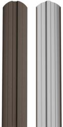 BILKA Sipca metalica pentru gard BILKA model Berna Maro Inchis Ral 8019 Mat 0, 40 mm 100cm (24887)