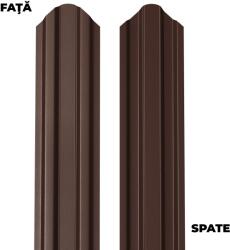 BILKA Sipca metalica pentru gard BILKA Maro Dublu Ral 8017 Lucios 92.9 mm 0.40 mm 100cm (24548)
