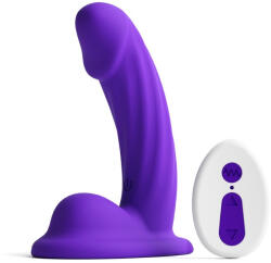  Colours - Curve - Vibrating - 5" Dildo - Purple