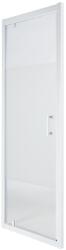 Cooke & Lewis Usa pentru dus, pivotanta, aluminiu si sticla, alb, 90 x 190 cm Good Home Onega