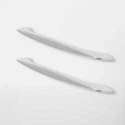GOODHOME Set manere GOODHOME Cilantro, aluminiu, 21.8 cm, argintiu, 2 bucati
