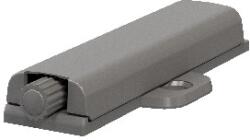 GOODHOME Sistem deschidere push-pull pentru usi GOODHOME Atomia, 12 x 4.5 x 1 cm, plastic si otel, gri, 2 buc