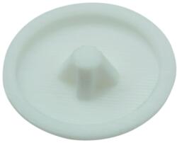 DIALL Saiba plata medie Diall, din otel-carbon, diametru 18 mm, 20 bucati, alb