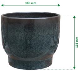 Verve Ghiveci din Argila, Dark Shadow, 16.5 cm Verve