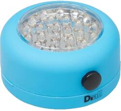 DIALL Spot LED magnetic cu carlig DIALL, 24 leduri, 68lm, IP20, albastru