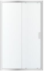 GOODHOME Usa dus glisanta GOODHOME, aluminiu, sticla transparenta, 120x195 cm, crom