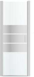 GOODHOME Usa pentru dus, pivotanta, aluminiu si sticla, cromat, sistem deschidere exterior, 80 x 195 cm Good Home Beloya