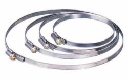 VENTS Colier metal, 95 - 105 mm, zinc