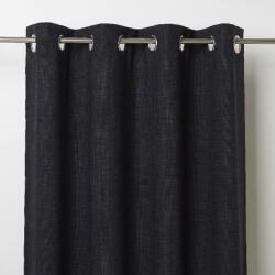 GOODHOME Draperie Novan, negru, 140 x 260 cm GoodHome
