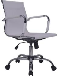 Myria Scaun birou operational MYRIA 3502WH, plasa, alb (MSB3502WH)