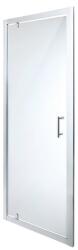 Cooke & Lewis Usa dus batanta COOKE & LEWIS, aluminiu, sticla transparenta, 90x190 cm, crom