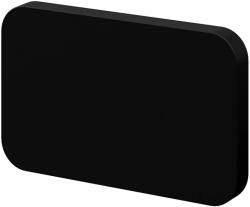 GOODHOME Maner GOODHOME Atomia, otel, 3.7 cm, 2 bucati, negru