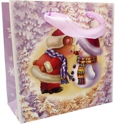 SAVCOM Punga cadou SAVCOM Christmas, 13.5 x 13.5 x 6 cm, carton, multicolor (5948676000786)