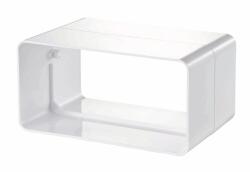 VENTS Conector pentru canal plat PVC, 60 x 120 mm