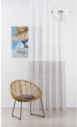MENDOLA Perdea Casino, inele, 140 x 255 cm, crem