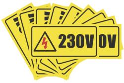 Creative Sign Semne Avertizare 230V Set 10 Buc Creative Sign