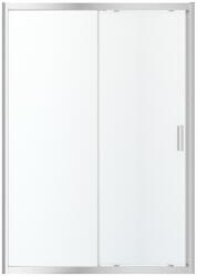 GOODHOME Usa dus glisanta GOODHOME, aluminiu, sticla transparenta, 140x195 cm, crom