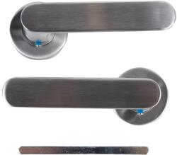 ASSA ABLOY Set manere, inox satinat pentru usi metalice Yale Elisa