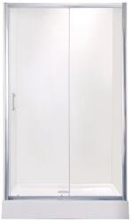 Cooke & Lewis Usa de dus culisanta COOKE & LEWIS Onega, cadru aluminiu, sticla securizata 5mm, 120 x 190 cm, transparent