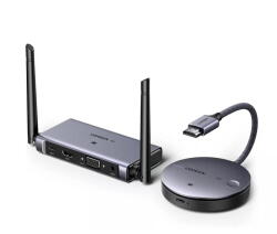 UGREEN Adaptor Wireless, Receptor HDMI - CM586 (90909A) - Black (KF2350489) - vexio