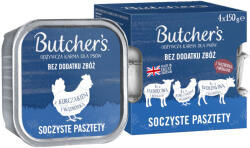 Butcher's Original mix of flavors juicy liver or kidney pates 24x150 g