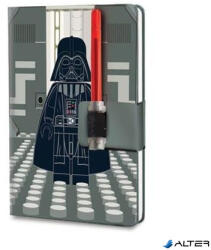 LEGO Jegyzetfüzet, 230x160 mm, pontrácsos, 96 lap, keményfedeles, fénykard zseléstollal (53492) - alter