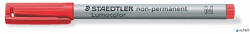 STAEDTLER Alkoholmentes marker, OHP, 1 mm, STAEDTLER "Lumocolor® 315 M", piros (315-2) - alter