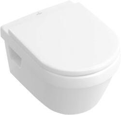 Villeroy & Boch Omnia Architectura - Toaletă suspendată cu capac WC Combi-Pack, 370 mm x 530 mm, albă - Combi-Pack, cu Ceramicplus 5684H1R1 (5684H1R1)